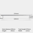 KK&FING Round Rod Knurled Carved Aluminum Alloy Furniture Door Handles Cabinet Drawer Knobs Bedroom Wardrobe Door Pulls Hardware