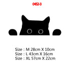Creative Lazy Black Cat Wall Sticker Home Room Decoration Murals Wall Decals Art Wallpaper Amimals Vinyl Stickers