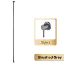 Luxury brushed gold brass bathroom faucet ceiling design with dual control of Hot & Cold sink faucet Simple and customizable Tap