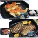 32cm Double-Sided Frying Pan Skillet Grill  Baking Tray Non-Stick Skillet Wok Pan Home Garden Pancake for The Kitchen
