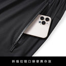 Summer Elastic Men Running Sport Pants Jogging Sweatpants Casual Outdoor Training Gym Fitness Trousers Zipper pocket leggings