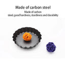 8/10/12cm Mini Round Pie Muffin Cupcake Pans Non-Stick Tart Quiche Flan Pan Pie Pizza Cake Mold Removable Loose Bottom Bakeware