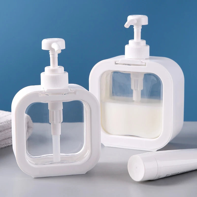 300/500Ml Kitchen Liquid Soap Dispenser Empty Pump Shampoo Bottle Dish Soap Container Bathroom Shower Gel Laundry Liquid Storage