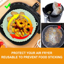 Silicone Air Fryers Oven Baking Tray Fried Chicken Basket Mat Air Fryer Silicone Pot Replacement Grill Pan AirFryers Accessories