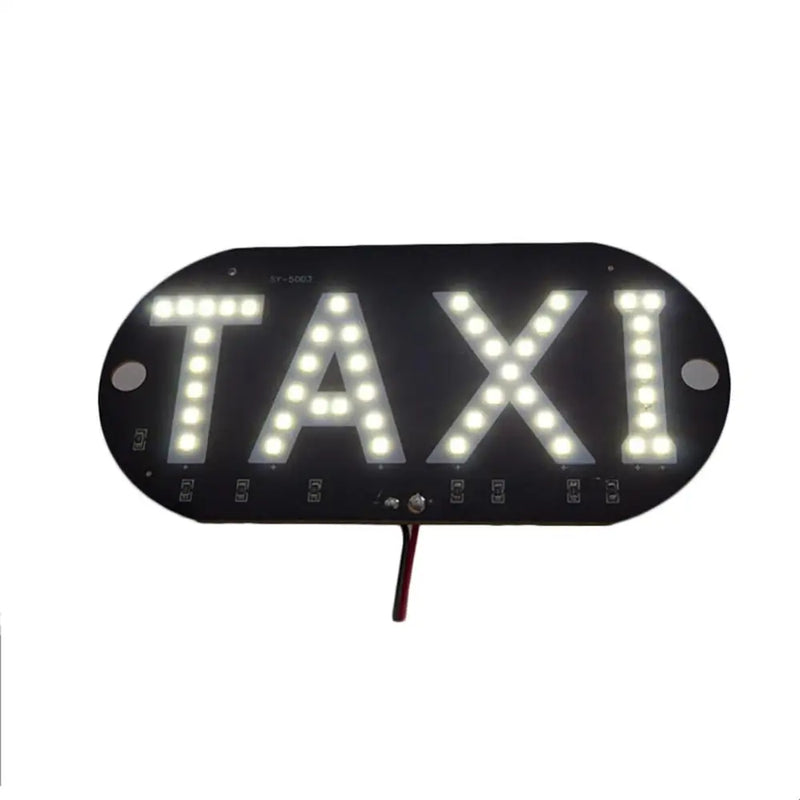 Taxi Cab Windscreen Windshield Sign LED Light Car High Brightness Lamp Bulb