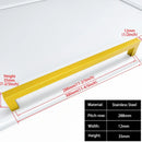 Square Furniture Hardware Black Cabinet Handle Stainless Steel Kitchen Door Knobs Cupboard Wardrobe Drawer Pulls