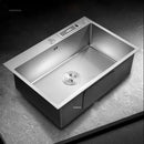 Household Single Hole Kitchen Sinks Stainless Steel Wash Basin Under Counter Wash Basin Kitchen Accessories Nano Handmade Sink Y