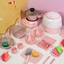Kitchen Toys Girl Baby Can Cook Funny Mini Kitchen items Real Cooked Family Toy Set Birthday Gift Girl Toys Kitchen accessories