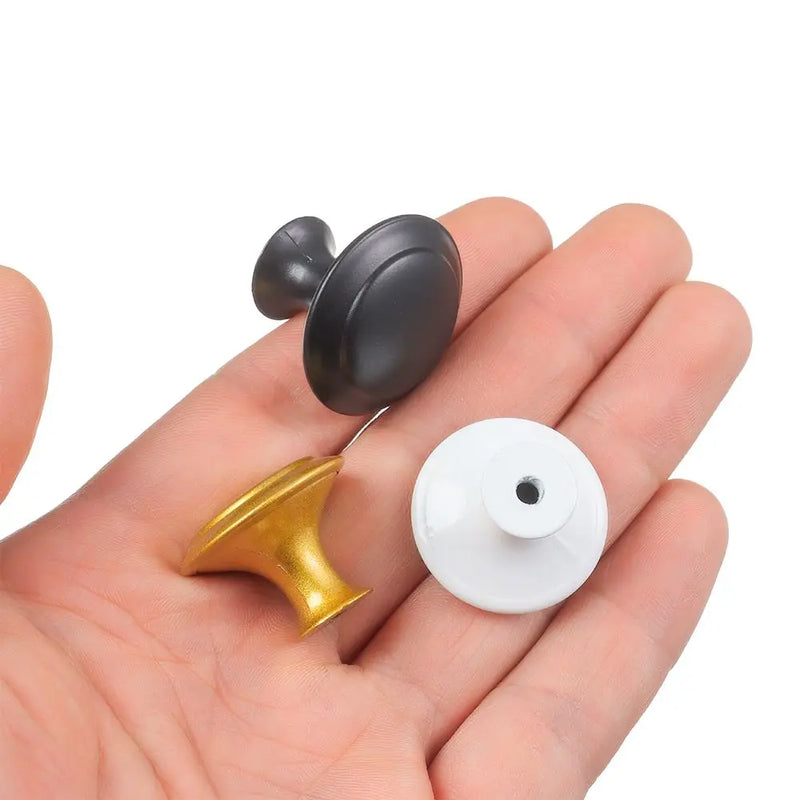 2pcs/lot Kitchen Cupboard Round Shape Furniture Fitting Cabinet Cabinet Pulls Wardrobe Pulls Drawer Knob Door Handle