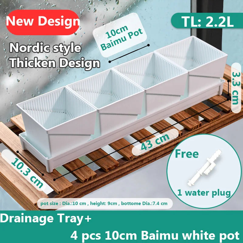 Meshpot Succulent Pot Set Cactus Pot Planter Good Air System Breathable Beyond Ceramic Planter Plastic Windowsill Flower Pot