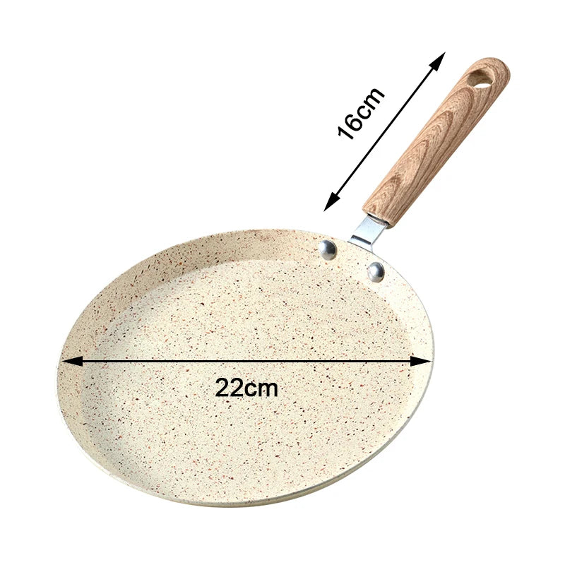 Nonstick Pan Multifunctional Aluminum Alloy With Medical Stone Coated Wok Steak Egg Pancake Pot Kitchen Utensils