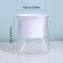 Self Watering Plant Pot Transparent Plastic Flower Vase Double-layer Automatic Lazy Potted Hydroponic Pot Garden Home Decoration