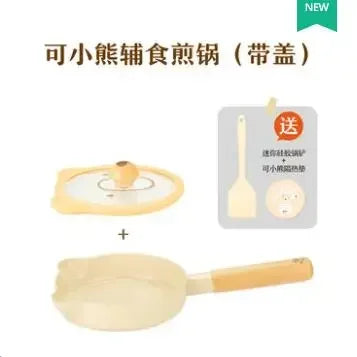 Home Non-stick Frying Pan Healthy Ceramic  Multifunctional Cooking Pots Heat Conduction Uniform Soup Pot