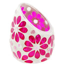 Romantic Flower Beveled Glass Mosaic Candlestick Fashion Home Decoration,European Mosaic Glass Votive Candle Holder,Wedding