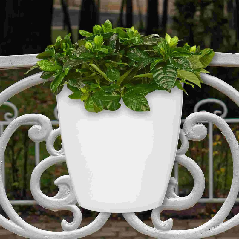 7 Pcs Decorative Planter Outdoor Hanging Pots Flowerpot for Plants Wall Mounted