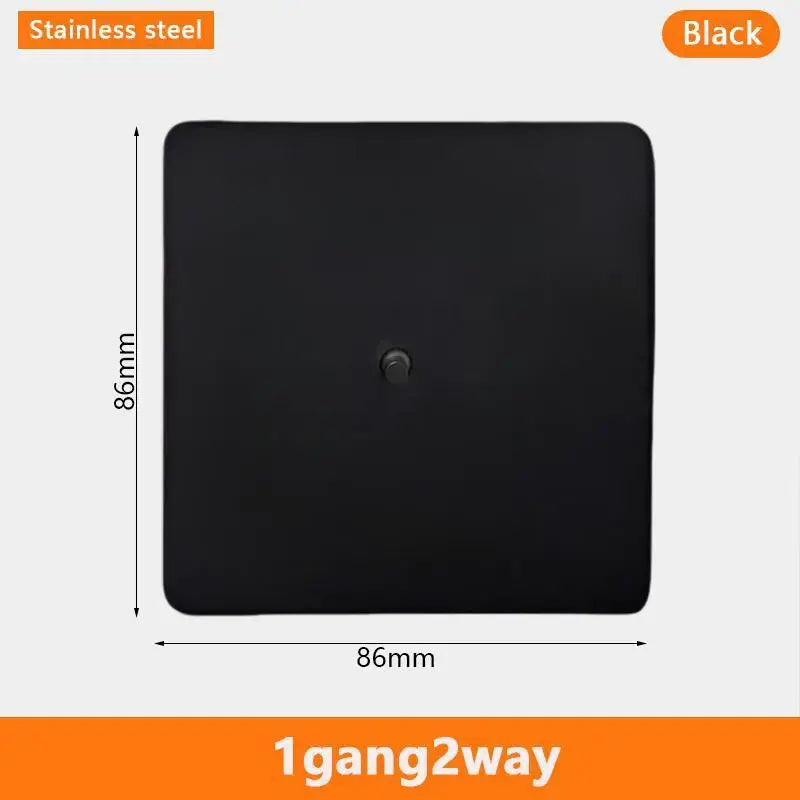 Eu Black Retro Toggle Wall Light Switch belt. Antique Switch socket with USB charging. 220V1gang2way Speed control switch