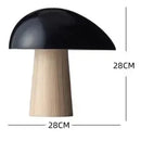 Minimalist Mushroom Table Lamps Bedroom Bedside Lamps Kid's Room Night Light Study Room Hotel Desk Light Living Room LED Light