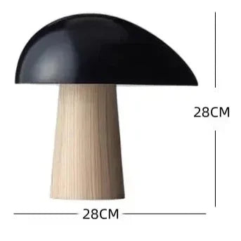 Minimalist Mushroom Table Lamps Bedroom Bedside Lamps Kid's Room Night Light Study Room Hotel Desk Light Living Room LED Light