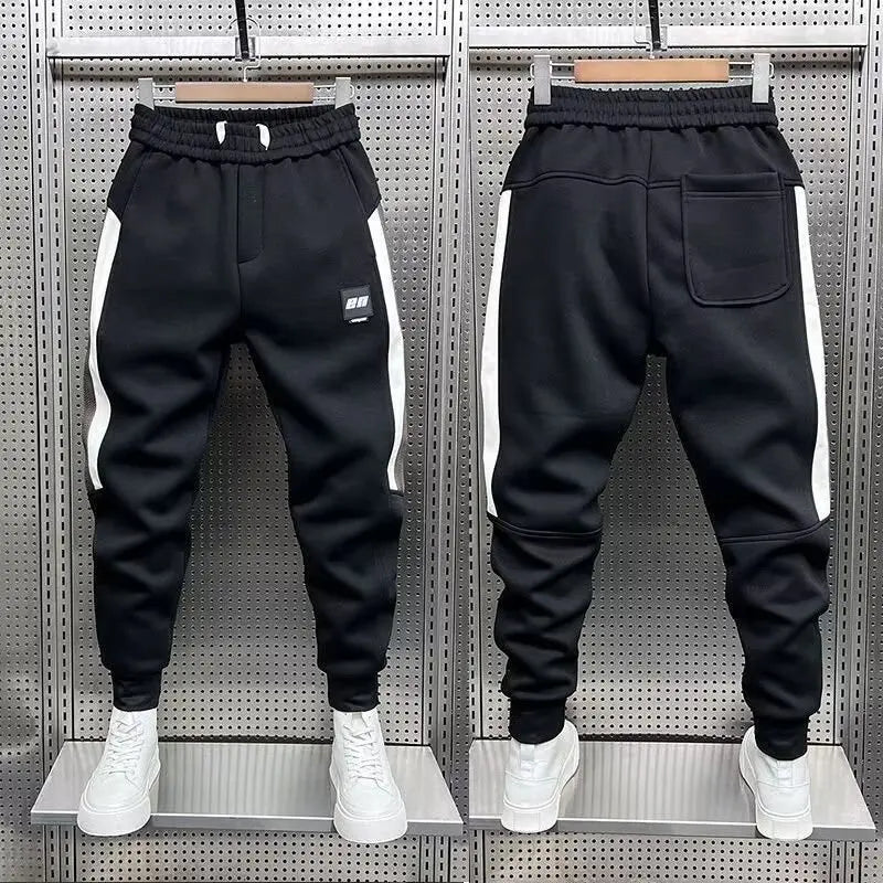 Plus Size Sports Casual Fashion Joggers Track Pants For Men And Women Versatile Autumn And Winter Leg Binding Harem Sweatpants