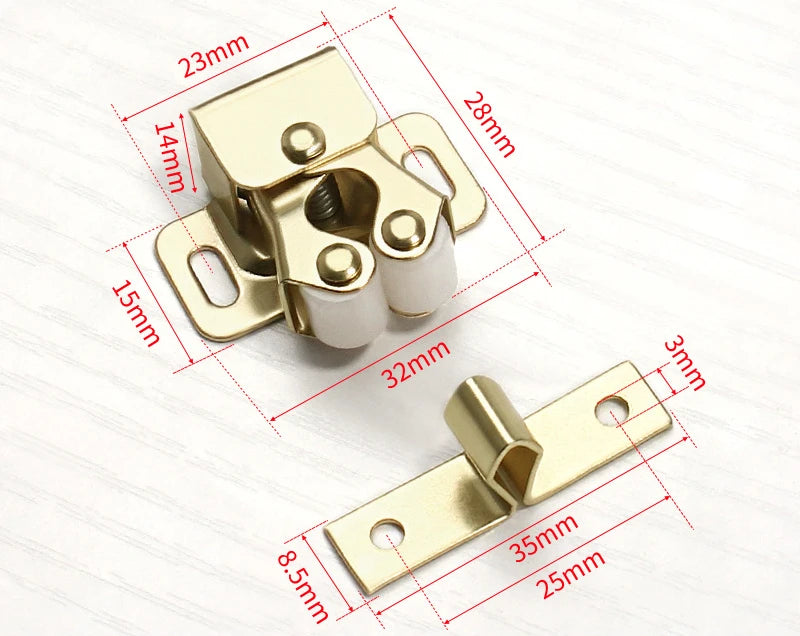 Magnet Cabinet Catches Door Stop Closer Stoppers Damper Buffer for Wardrobe Hardware Furniture Fittings Accessories Drawers