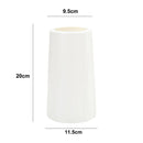 Morandi Plastic Vase Living Room Decoration Ornaments Modern Origami Plastic Vases for Flower Arrangements Home Decoration