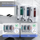 Wall Soap Liquid Dispenser No Drill Bathroom Shampoo and Conditioner Bottle Kitchen Dish Soap Detergent Container 1/2/3*200ML