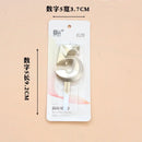 1Pc New 0-9 Number Birthday Candles Extended Big 3D Design Cake Candle Topper Decoration For Birthday Anniversary Celebration