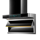 Household 7-shaped Top Side Double Range Hood Cooking Cookers and Hoods Kichen Extractor Smoke Downdraft Glb 220V