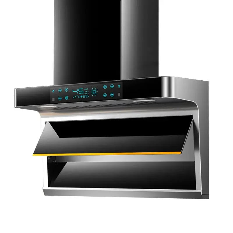 Household 7-shaped Top Side Double Range Hood Cooking Cookers and Hoods Kichen Extractor Smoke Downdraft Glb 220V