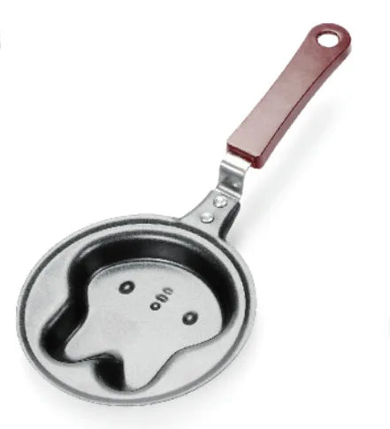 DIY Mini frying pan Breakfast Heart-Shaped Omelet Pan Cartoon Frying Pan Heart-Shaped Non-Stick Egg Non-stick Cookware Pan Mold