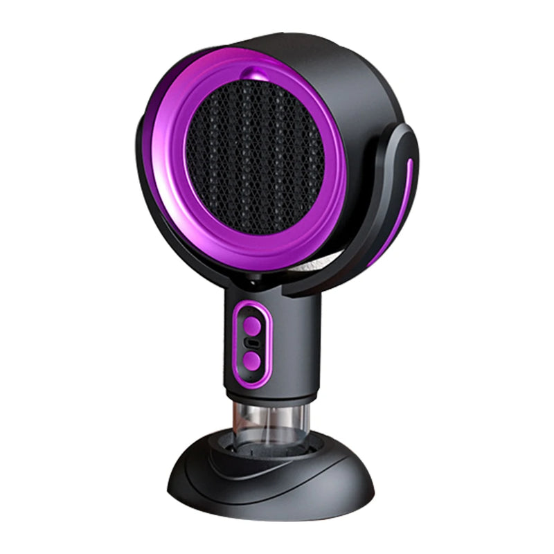 New Desktop Range Hood for Kitchen USB Charging Exhaust Hood Suction Large Suction Absorbs Oil Air Blower for Indoor BBQ Hot Pot