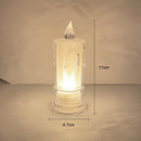 Flickering Flameless Battery Power LED Candles Tealight Night Lights Lamp for Wedding Birthday Party Valentine's Day Home Decor