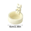 Cute Kitten Candle Holder Grilled Cat Shaped Aromatherapy Candle Holder Office home Desktop Decorative Ornaments Birthday Gifts