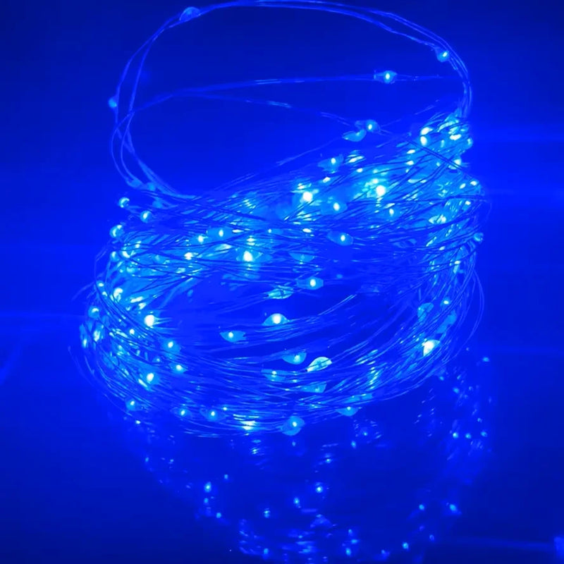 20M Waterproof USB LED Lights String Copper Silver Wire Garland Light Fairy Lights For Christmas Wedding Party Decoration Wreath