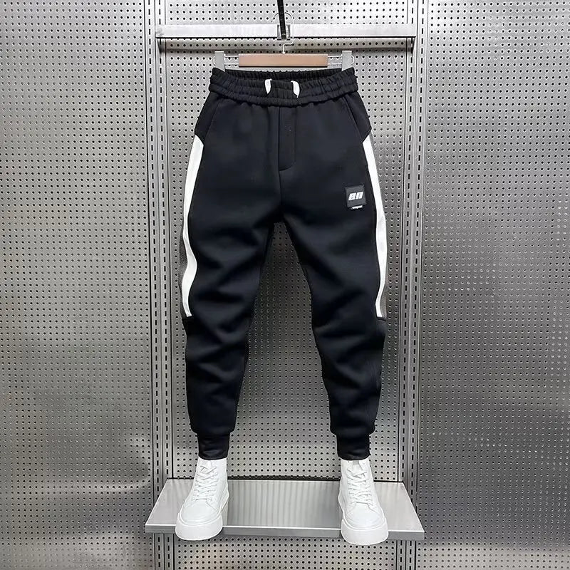 Plus Size Sports Casual Fashion Joggers Track Pants For Men And Women Versatile Autumn And Winter Leg Binding Harem Sweatpants