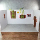 Dollhouse Mini Kitchen Furniture Toys Full Set Models for Doll House Kitchen Furniture Decorative Accessories