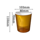 Clear Self Watering Planters Pots Automatic Water Absorption Potted Flowerpot Suitable For Living Room Plants Flowers Supplies