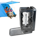 Folding Candle Case Decorative Candle Holder Folding Pocket Candle Case Portable Outdoor Candle Wind Protector for Hiking Travel