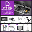 Kitchen Sinks Single Slot Black Kitchen Nano Sink 304 Stainless Steel Sink Under Counter Basin Home Kitchen s Accessories