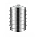 Stainless Steel Steamer Cooker 40-61cm 3-5layers Steam Pot Large Capacity Commercial Steamed Bun Steamer Pot Boiler Cooker