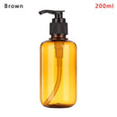100ml 200ml 300ml Bathroom Portable Soap Dispensers Lotion Shampoo Shower Gel Soap Empty Bath Pump Bottle Travel Containers