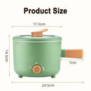 1.8L Multi-function Electric Cooking Pot Double-speed Insulated Non-stick Pot Home Travel Portable Rice Cooker Wok Hot Pot