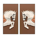 Modern Luxury Horses Canvas Posters and Prints Wall Art Entrance Decorative Painting Porch Living Room Home Decor Cuadros