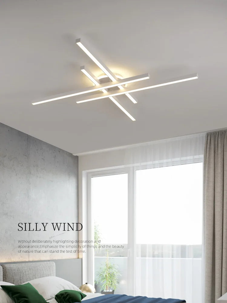 2024 new ceiling lamp Nordic modern LED lamp living room dining room bedroom lights ceiling chandelier
