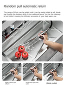 Silver Nano 304 Stainless Steel Digital Display Waterfall Sink Multifunctional Vegetable Washing Pool Integrated faucet