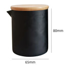 Frosted Glass Candle Cup Empty Incense DIY Candle Holder Handmade Wooden Lid Wax Container Aroma massage