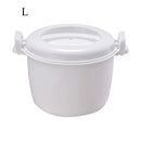 Microwave Rice Cooker Steamer Pot Pastamaker Oven Veggie Cookware Cooking Soup Pressure Pots Bowl  Vegetable Container
