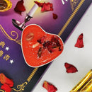 Guest Gift Candle Manifestation Herbal Intention Candle Unscented Spell Dried Flowers Candles with Crystal Tea Lights