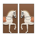 Modern Luxury Horses Canvas Posters and Prints Wall Art Entrance Decorative Painting Porch Living Room Home Decor Cuadros