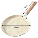 Nonstick Pan Multifunctional Aluminum Alloy With Medical Stone Coated Wok Steak Egg Pancake Pot Kitchen Utensils